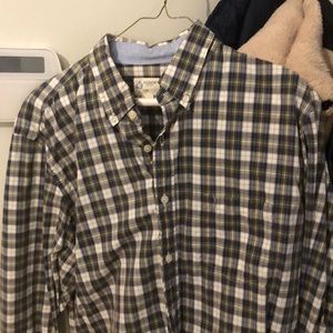 J. Crew plaid button down